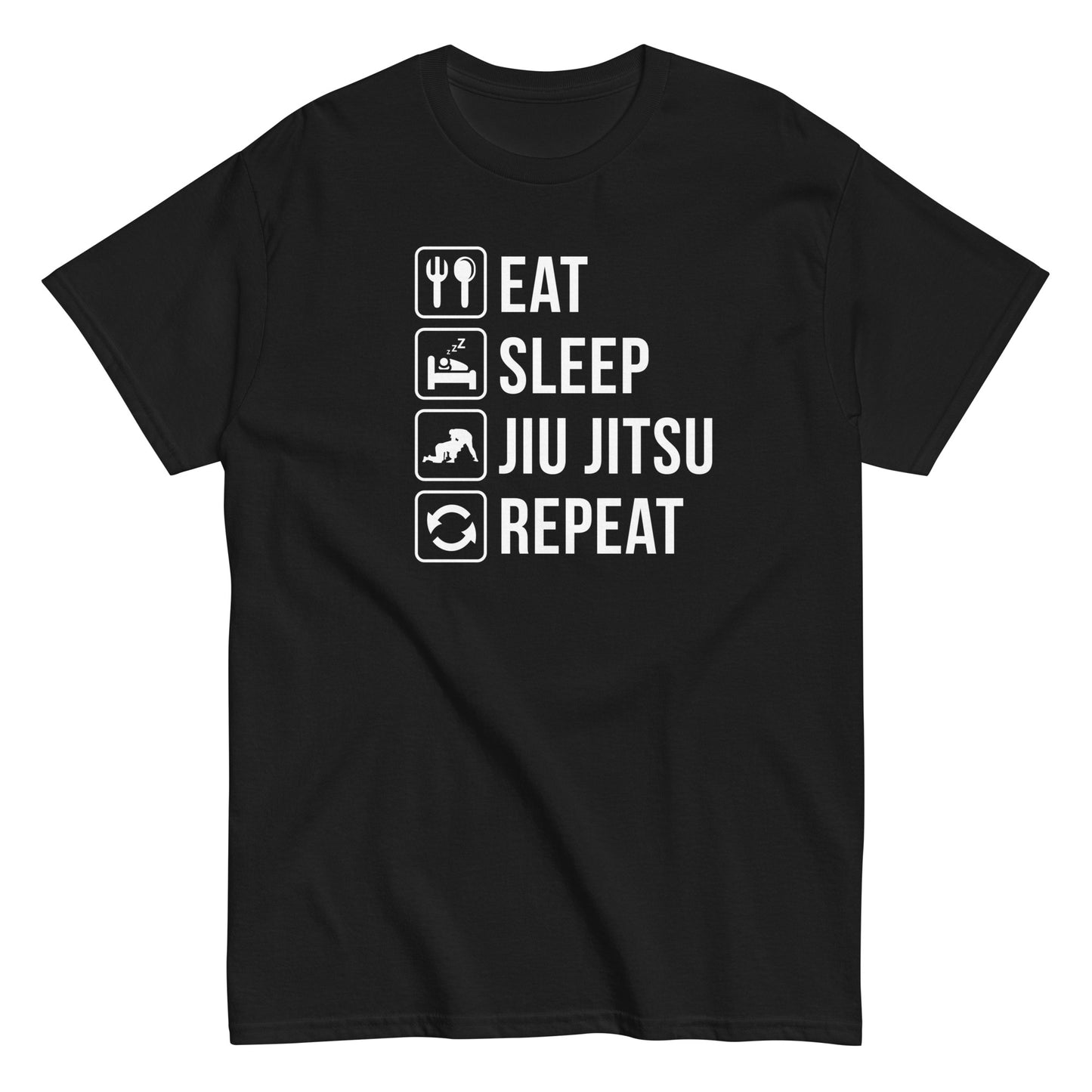 Eat, Sleep, JiuJitsu, Repeat Tshirt