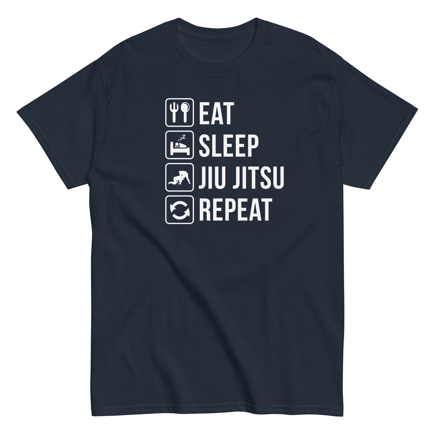 Eat, Sleep, JiuJitsu, Repeat Tshirt