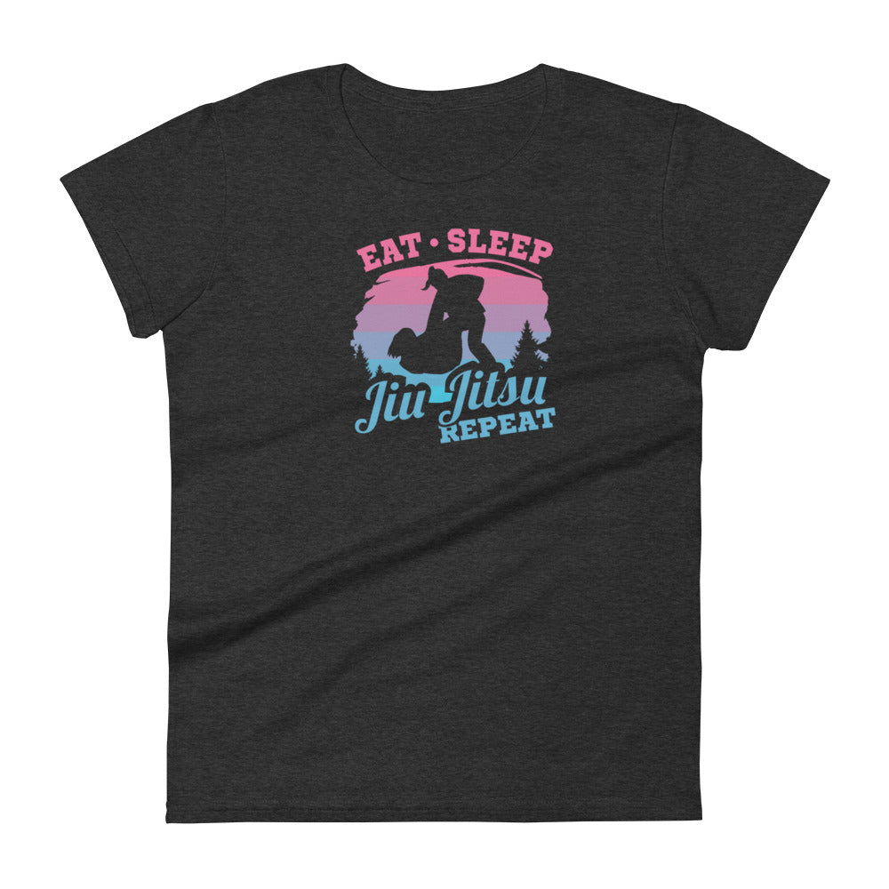 Eat, Sleep, JiuJitsu, Repeat - Pink&Blue