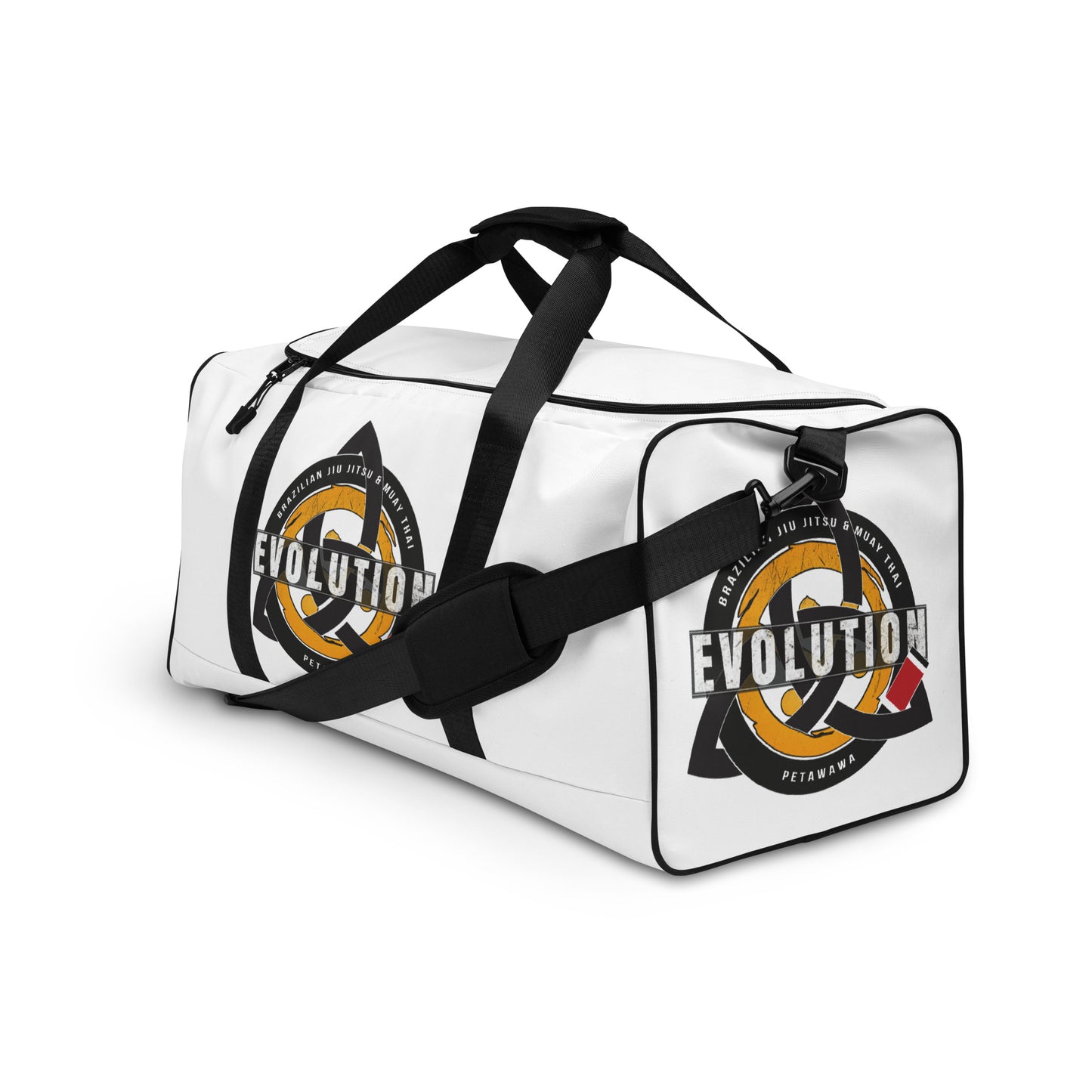 'Evolution' Duffle Bag: White Belt Edition