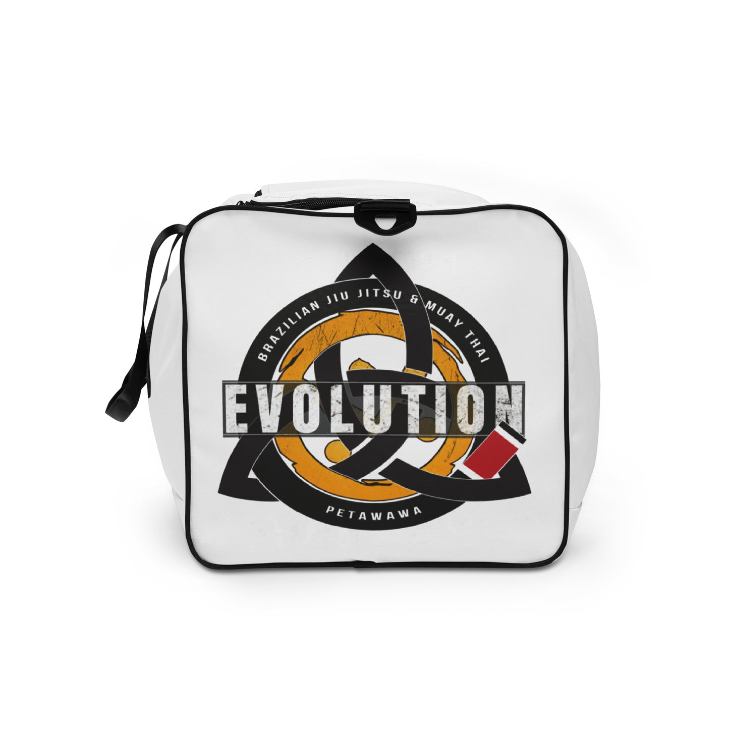 'Evolution' Duffle Bag: White Belt Edition