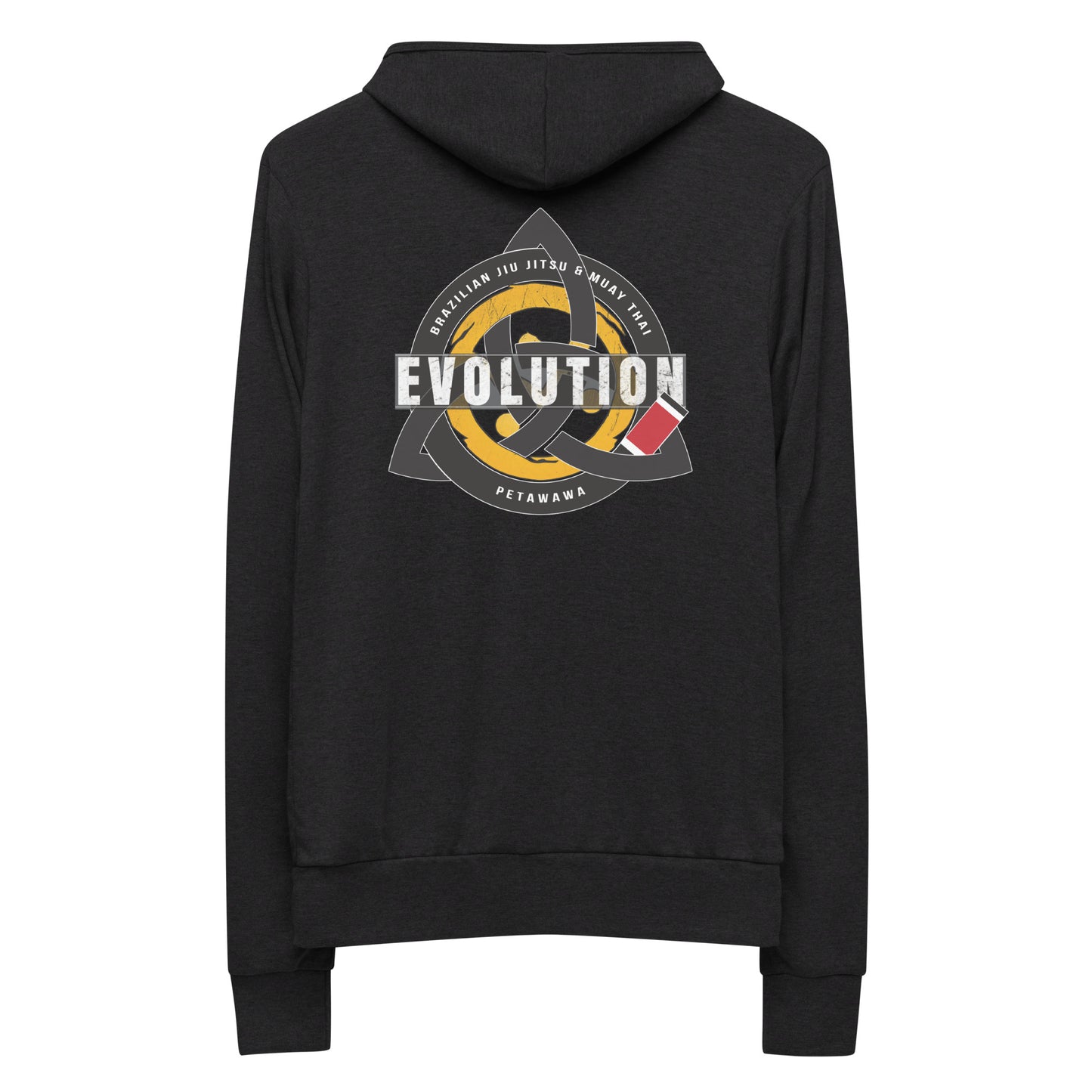 Unisex 'Evolution' zip hoodie