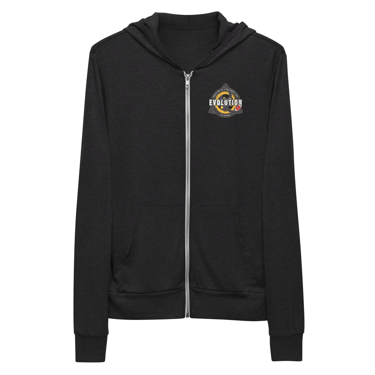 Unisex 'Evolution' zip hoodie