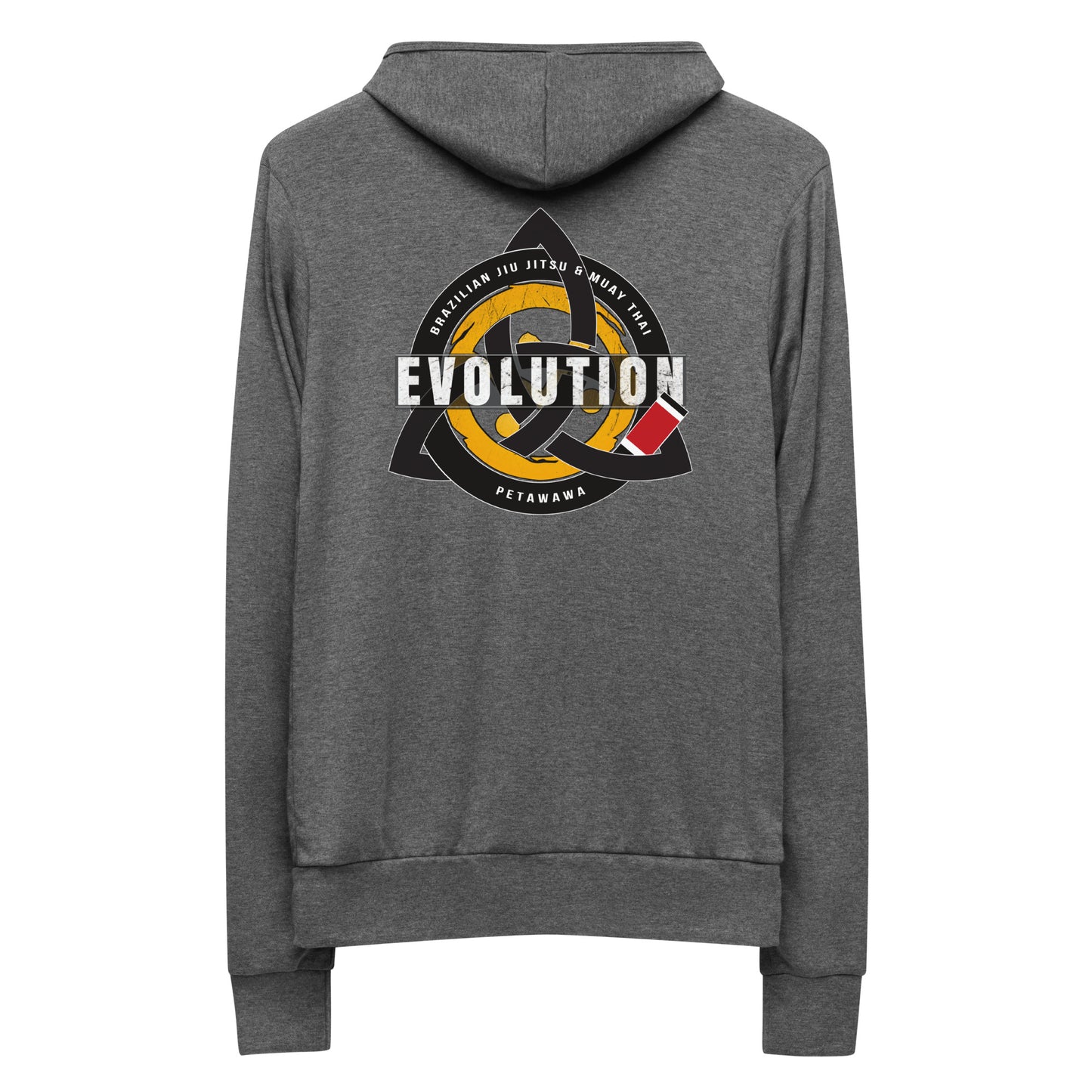 Unisex 'Evolution' zip hoodie