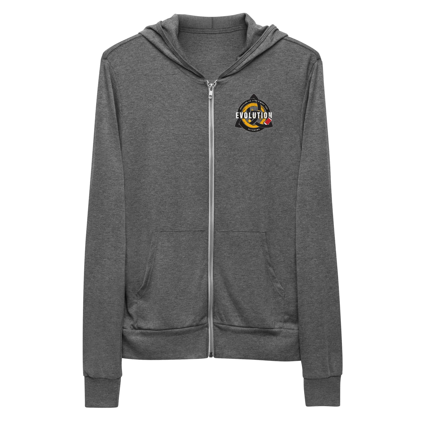Unisex 'Evolution' zip hoodie