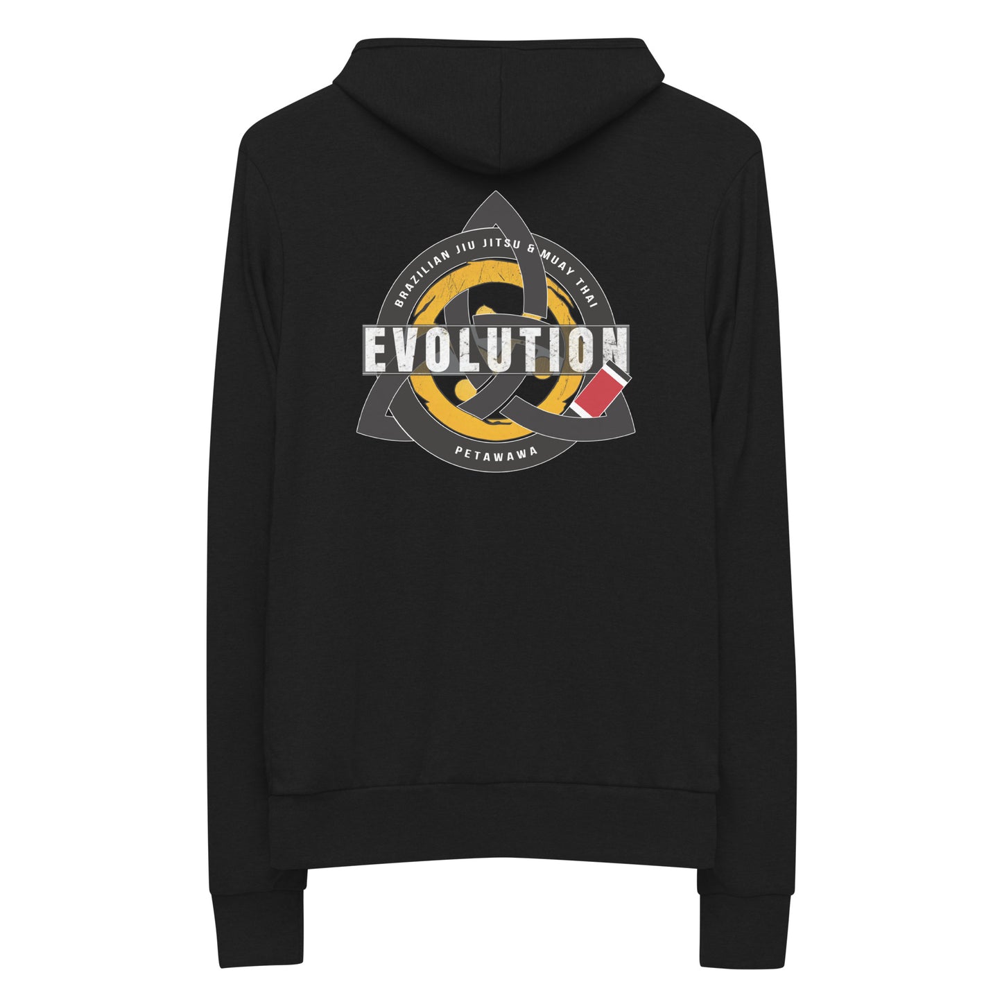Unisex 'Evolution' zip hoodie