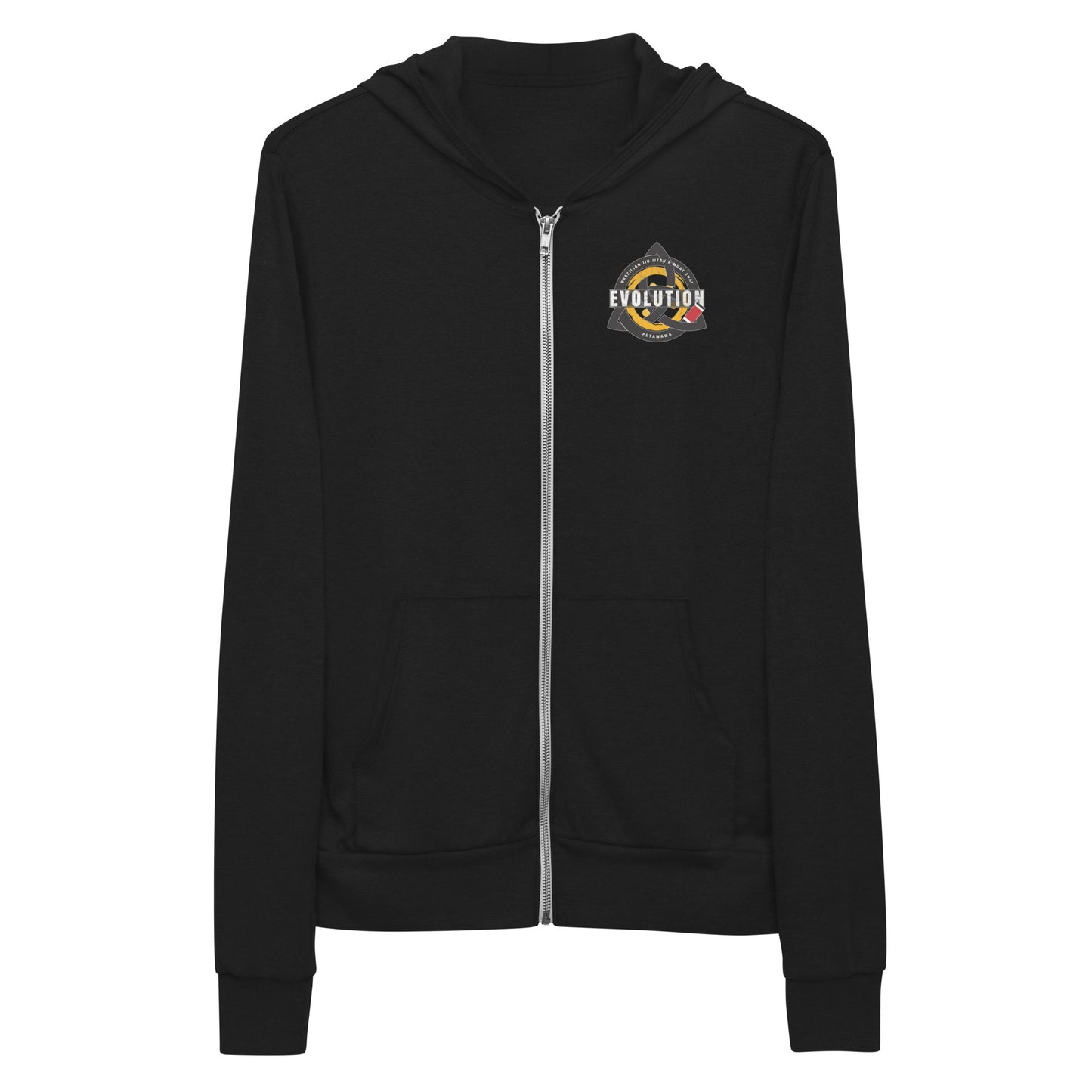Unisex 'Evolution' zip hoodie