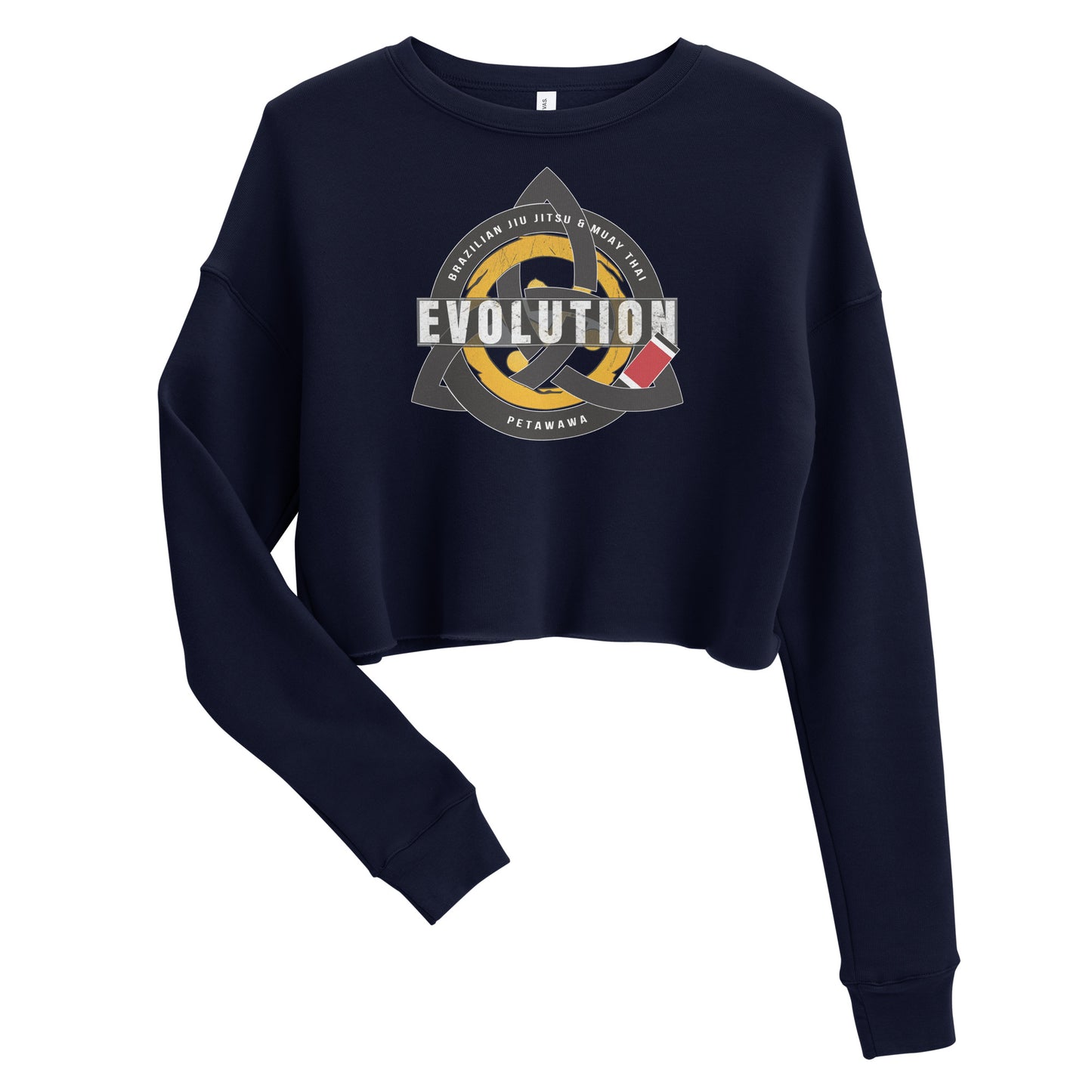 'Evolution' Crop Sweatshirt